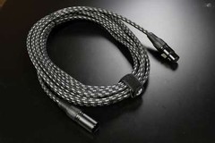 7 Pin XLR 20ft Female Male Vacuum Tube Microphone 20′ Cable Cord Black Tweed Mic