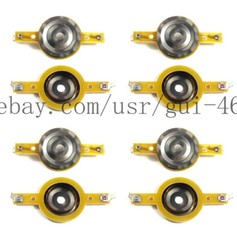 8pcs Replacement Titanium Diaphragm for PRV Audio RPTW350Ti Bullet Super Tweeter