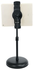 Rockville iStand 7 iPad/iPhone/Smart Phone/Tablet Adjustable Kick Drum Mic Stand