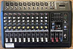 GTD Audio BM-228S MP3 10-Channel 500-Watt DSP Professional Powered Mixer