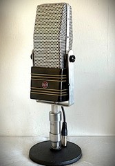 Super-Sized RCA 44 Working Replica Ribbon Microphone, one-of-a-kind, B I G !!