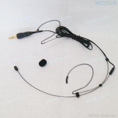 HMV77-Sony Double Earset Headset Microphone For Sony UWP UTX Wireless V1 D11 B2