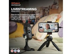 Roland GO:Podcast Microphone