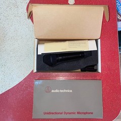 Audio Technica PR30 Dynamic Professional Microphone w/ Original Box & Manual!