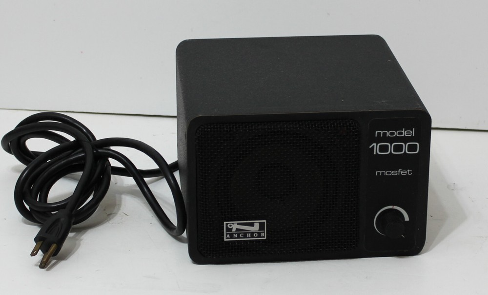 Anchor Portable Powered Monitor Speaker PA Amplifier AN-1000 Mosfet Tested Works