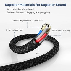 30ft TRS Instrument Cable 2-Pack