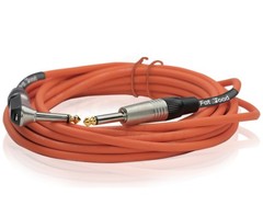 20FT Guitar Cables FAT TOAD 6 Pack Bundle & 4x BLACK MOUNTAIN Tagua Guitar Picks