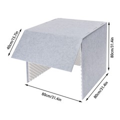 Sound Isolation Booth Portable Studio Sound Recording Desktop Soundproof Cover