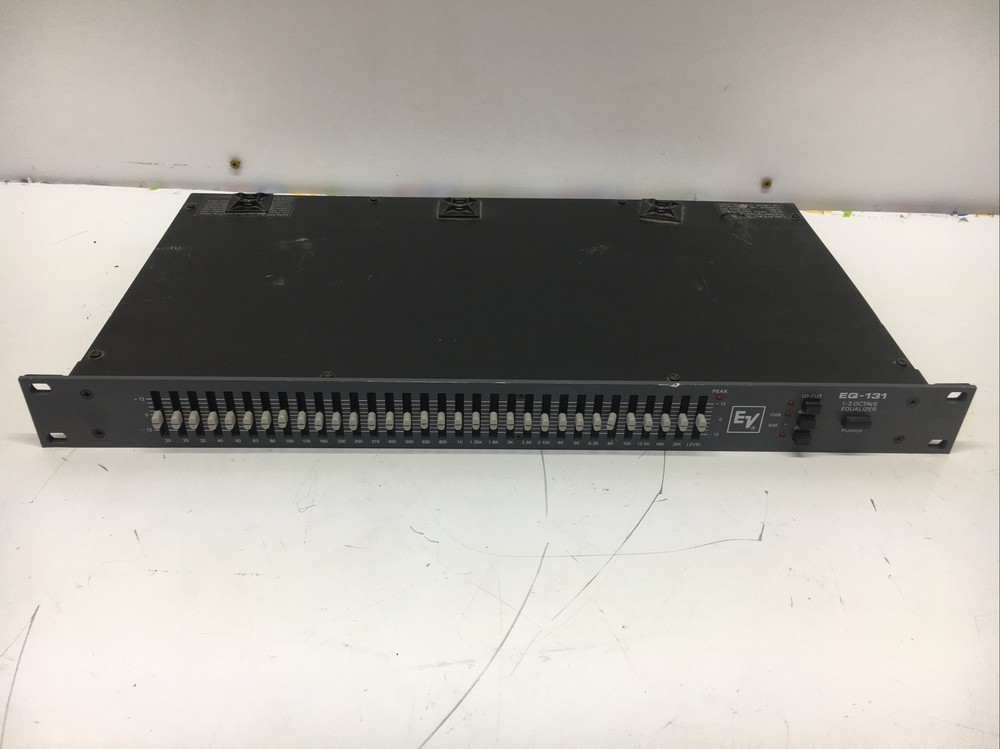 Electro-Voice EV EQ-131 31 Band 1/3 Octave Mono Graphic Equalizer XLR, 1/4″ TRS