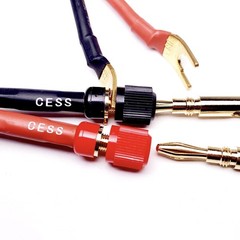 CESS-089 Speakon Plug to Female Banana Jack Speaker Cable, Accept Banana Plug…