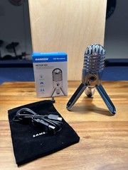 Samson Meteor Mic USB Studio Condenser Microphone For Home Recordings Podcasting