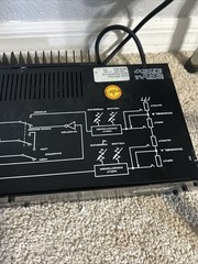 Crate pro audio spa 200 stereo power amplifier Missing 1 Knob
