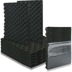 Soundproofing Closed Cell Foam – 8 Pack Self-adhesive 16“ X 12“ X 1“ Thickene