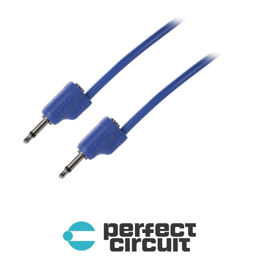 Tiptop Audio Stackable BLUE 70CM 30″ PATCH CABLE – NEW – PERFECT CIRCUIT