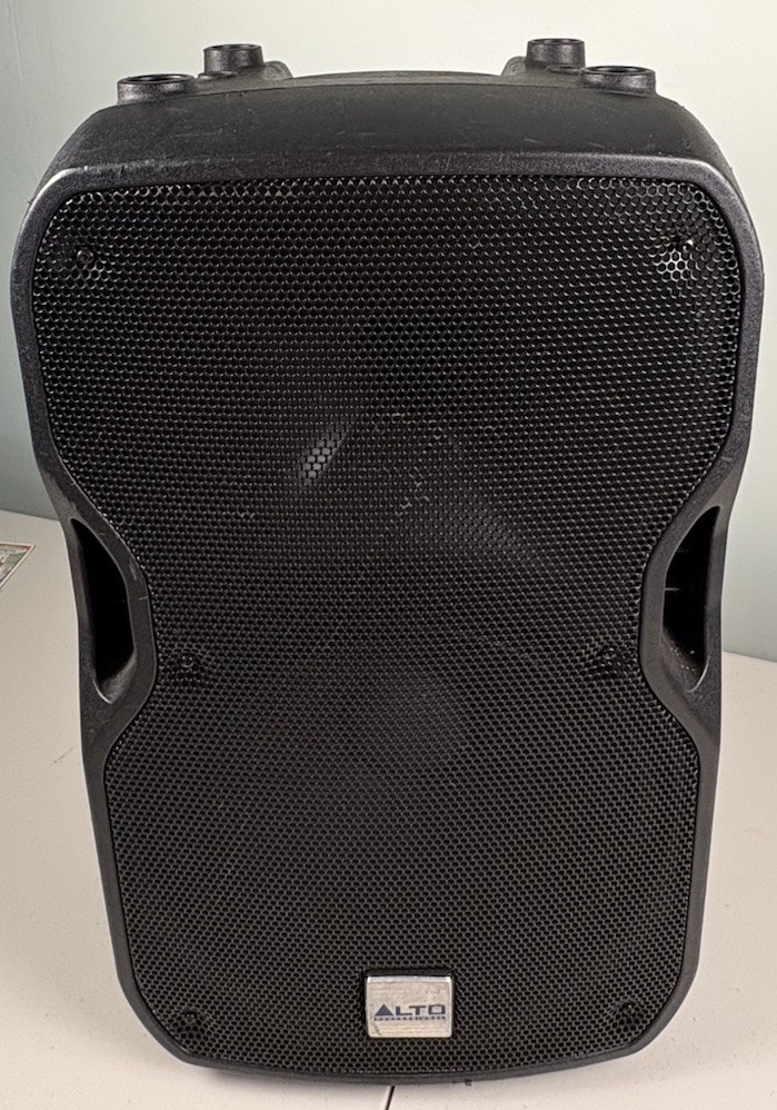 Alto TS112A Professional Loud Speaker True Sonic W/ Adapter Cord