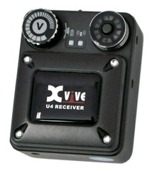Xvive XV-U4R 2.4GHz Wireless In-Ear Monitor Receiver Only 6-channel Compact Size