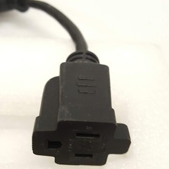 1.8″ FT AC Power Cable Y Splitter IEC320-C14 to IEC320-C13 & Nema NR5-15R