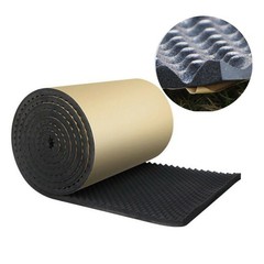 Acoustic Foam Insulation Wall Car Studio Sound-proof Dampening Pad 100*50cm New