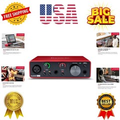 Solo 3rd Gen USB Audio Interface for Guitarists, Vocalists, Podcasters or Pro…