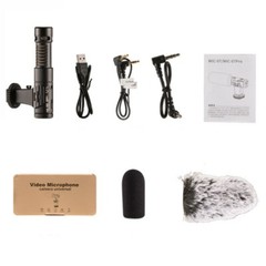 MAMEN MIC-07 Pro Video Record Microphone Vlog Photography Mic for Phone Camera