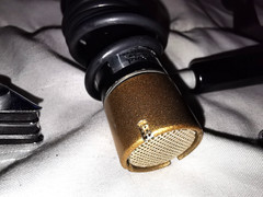 MCM Vintage Japan 1960s CALRAD DM-19 High Impedance Dynamic Microphone In BOX