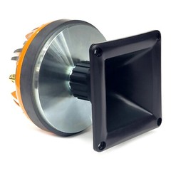 HyperPower Compression Driver 250W RMS 108 dB HP5100 + 491224 ABS Waveguide Horn