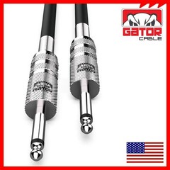 1/4” to 1/4” Male Mono Plug Cable Wire Cord Guitar Bass Instrument DJ Mixer