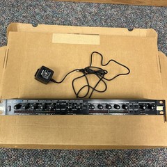 Vintage Alesis 3630 Compressor Dual Channel Rack Limiter Gate Pro Audio Black