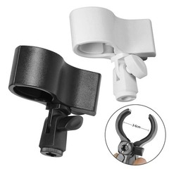 Hard Plastic Material Mic Clip Clamp Microphone Clip Microphone Holder