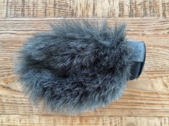 Azden SGM-250M Microphone w/ Mini XLR w/Auray Windshield + Stuffed Rabbit Wrap