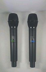 4 Channel Wireless Microphone System UHF Cordless Mic Set Melonare Open Box