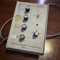 Industrial Research Products Voice-Matic DE 207, 4 Channel Mixer Remote Control