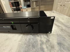 Alesis RA-100 Reference Amplifier 75 WPC @ 4 Ohms Stereo – Tested Working Video
