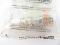 Amphenol 83-1SP UHF Male Solder Connector, Set of 2 – New Old Stock, Free Ship