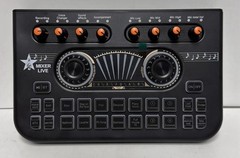 Audio Mixer Sound Board for Pc/Phone Live Streaming Gaming Mixer Live Sound Card