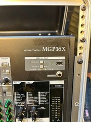 Yamaha MGP16X Mixing Console 16ch Mixer w Case Tested Working Japan Used