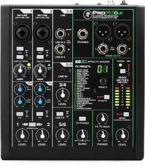 Mackie ProFX6v3 6-channel Mixer with USB and Effects