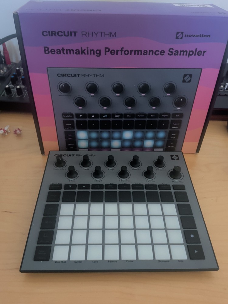 Novation Circuit Rhythm Beatmaking Sampler and Drum Machine with Sequencer