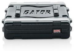 Gator Lightweight Molded 2U Rack Case with Heavy Duty Latches (GR-2L)