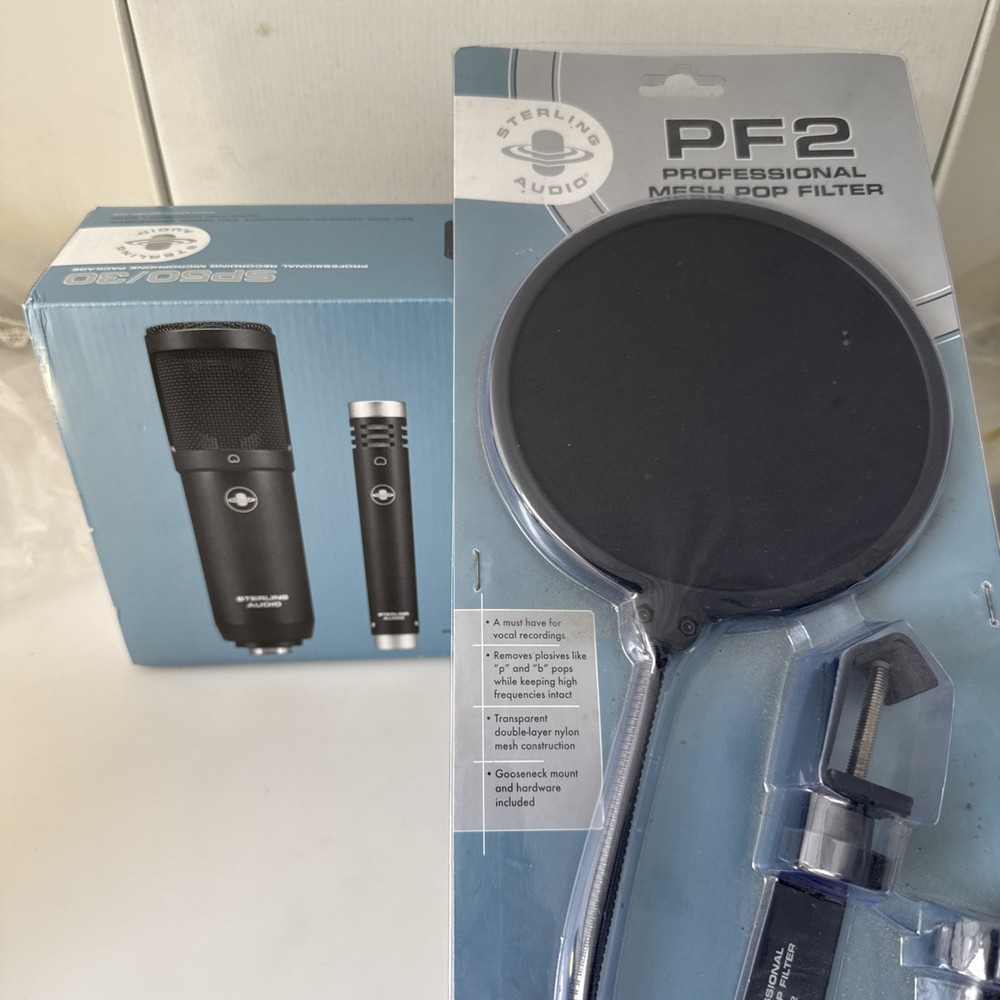 BRAND NEW STERLING AUDIO SP50/30 W/PF2