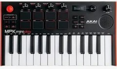 Akai MPK mini play 25-Key MIDI Keyboard Controller Built-In Speaker USB Synth