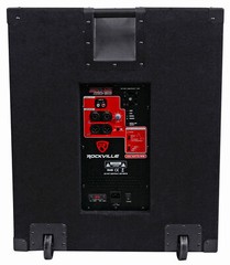 Rockville RBG18S 18″ 2000 Watt Active Powered PA Subwoofer w/DSP+Limiter Pro/DJ