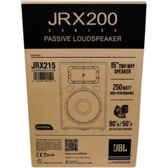 (2) JBL Pro JRX215 15″ 2000w PA/DJ Speakers+Powered Mixer w/Bluetooth+Stands