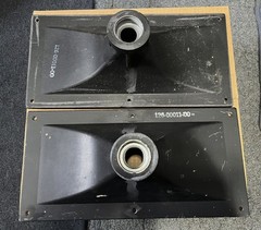JBL HORN LENS PAIR 126-00011-00 THREADED MOUNT