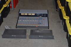 Wheatstone Audioarts Engineering R-90 audio console with two power supplies