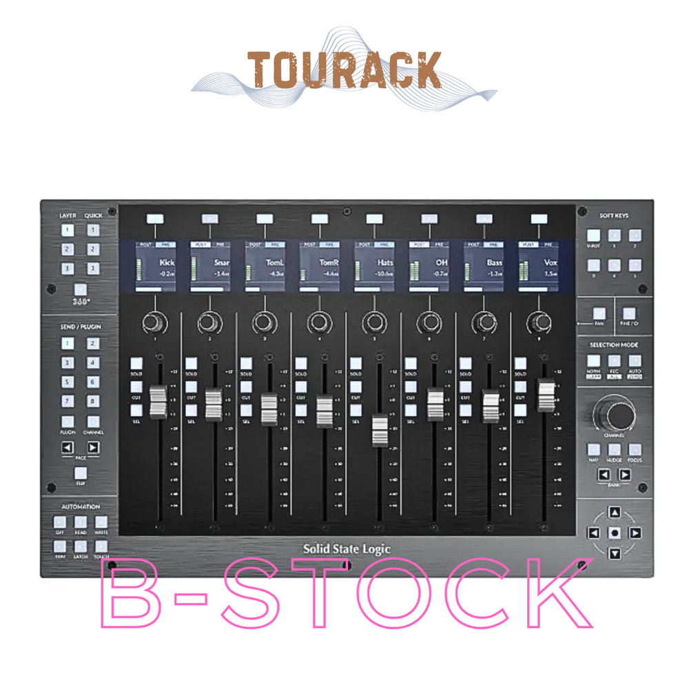 SSL UF8 Advanced DAW Control Surface PRO AUDIO (B-STOCK) TOURACK