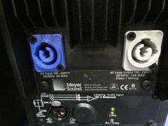 Meyer Sound UP Junior Powered Loudspeaker QTY 2 w/Power Cords, Pelican 1640 Case