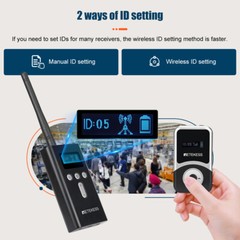 RETEKESS T130S-T131S Wireless Tour Guide Audio System 10 Receivers Church Museum