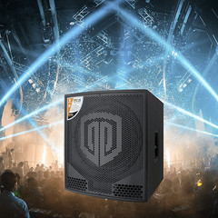 PRORECK PR18 18″ 2000W Active Powered Subwoofer Class-D Amp PA DJ Speaker