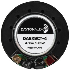 Dayton Audio – DAEX9CT-4 – Coin Type 9mm Exciter 0.5W – 4 Ohm